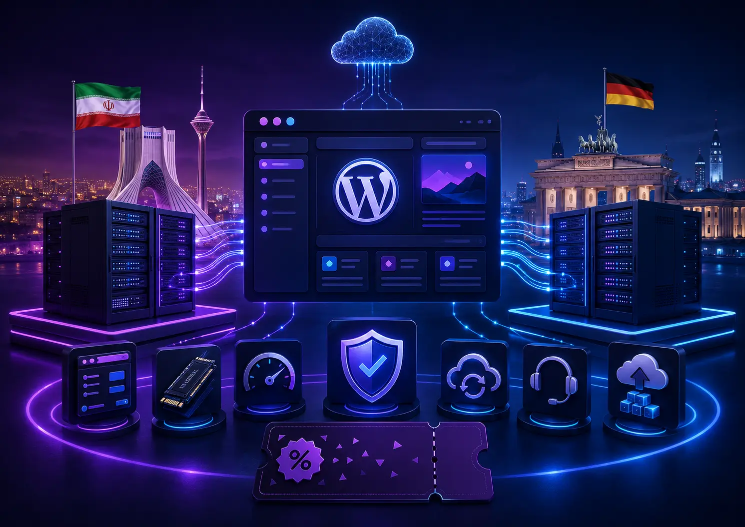 بررسی هاست وردپرس میهن وب هاست و کد تخفیف